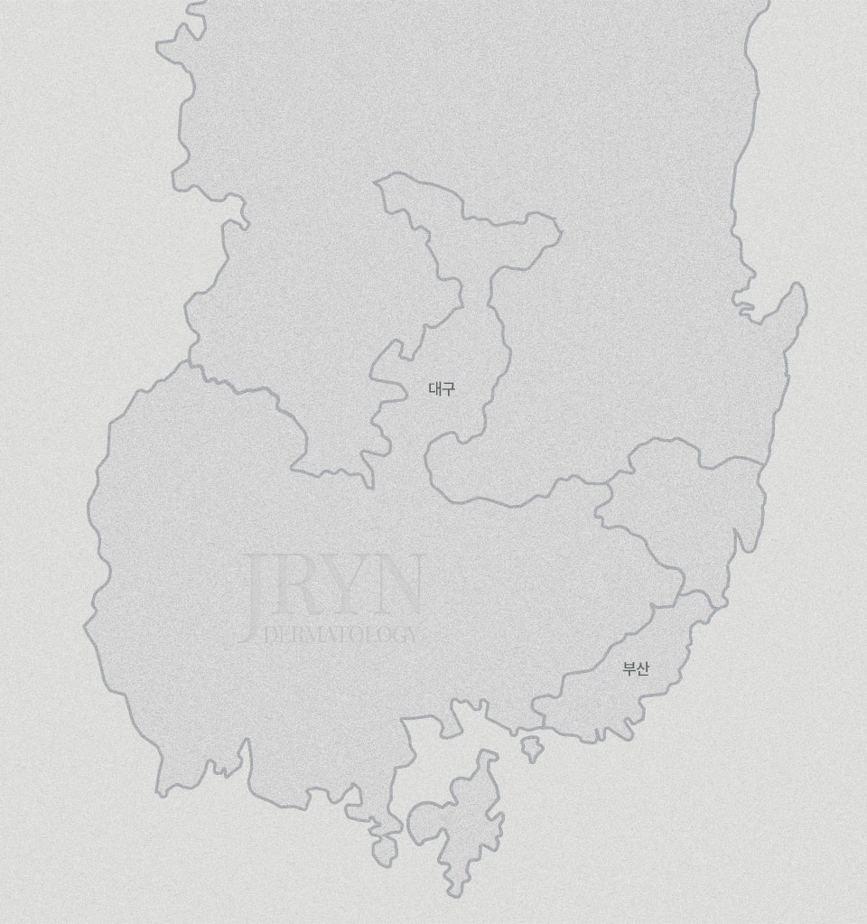 慶尚圏の地図イラスト